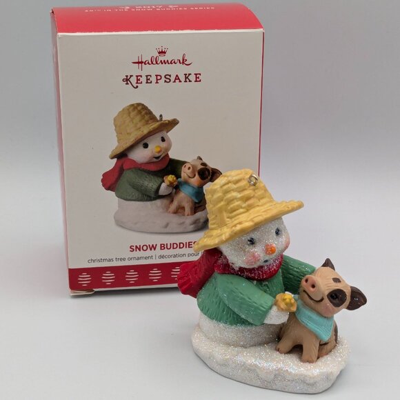 Hallmark Keepsake Snow Buddies 2017 Ornament, 20th in the Snow Buddies Series - Picture 2 of 10